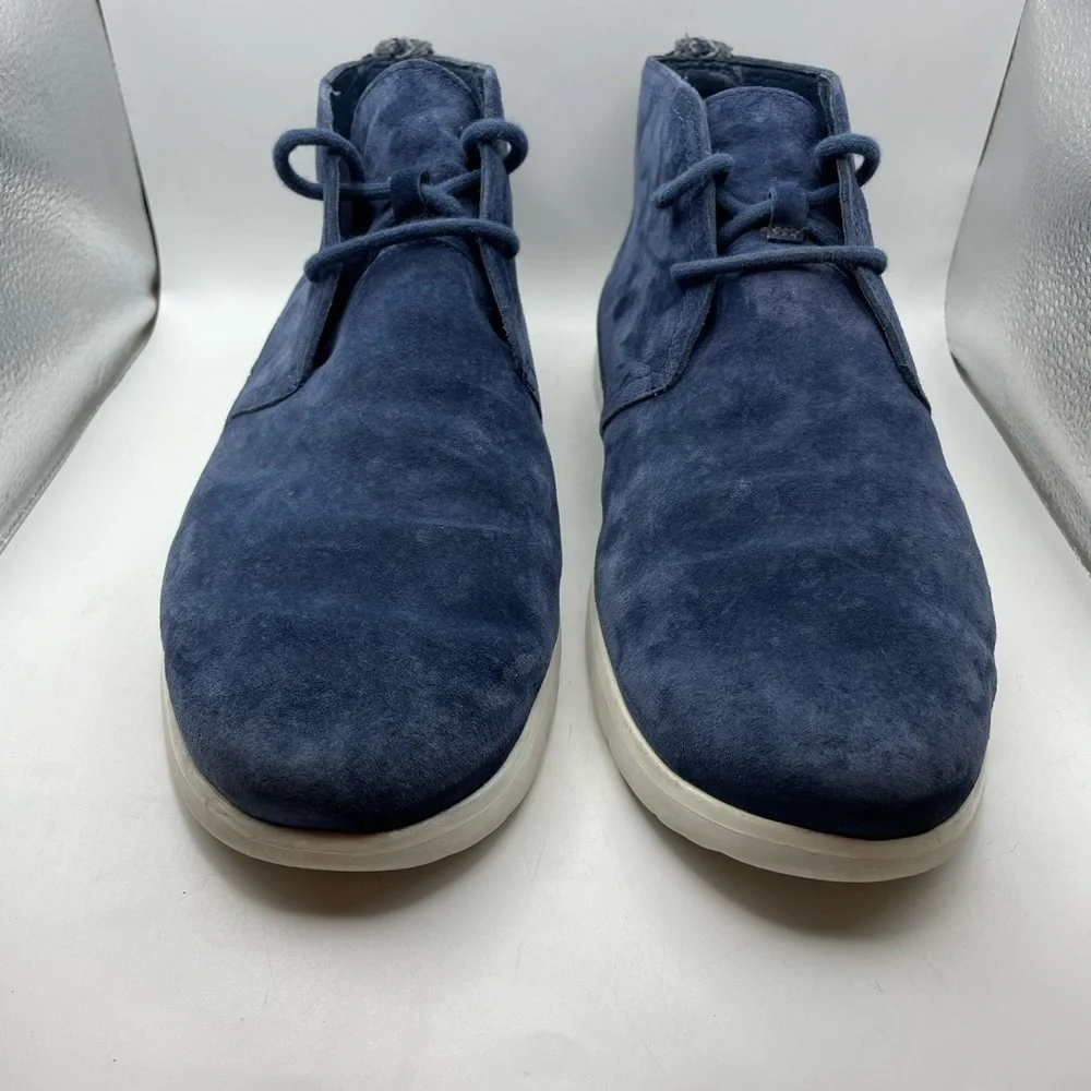 UGG Freamon Chukka blue suede high boots size mens 10.5 EEE